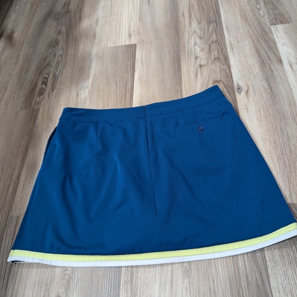 Lady Hagen Size 14, Navy‎ Color Block Golf Skort, Athletic - Picture 5 of 7